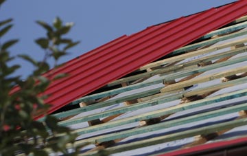 Moorhole corrugated roofing costs